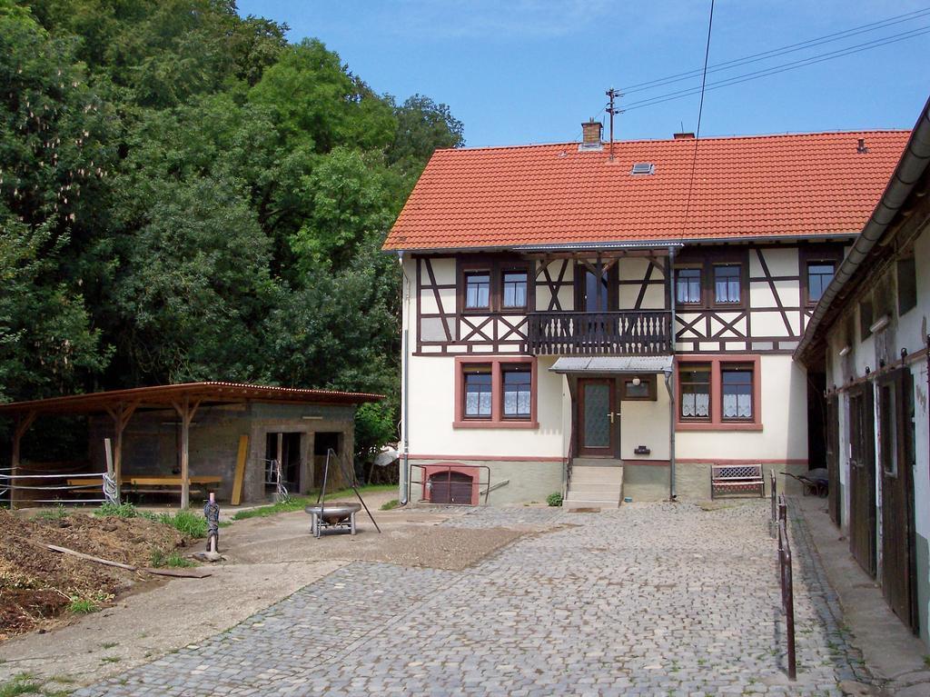 Villa Pferdehof Und Wanderreitstation Doersam à Mörlenbach Extérieur photo